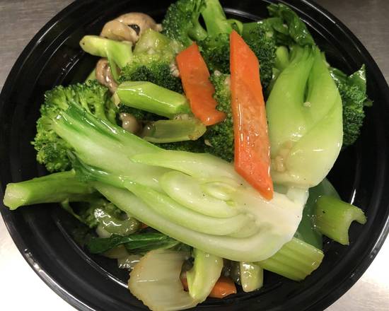 Stir Fry garlic Mixed Vegetable 蒜蓉杂菜